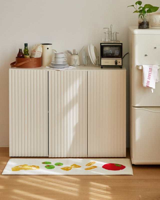 Matilda Pasta Recipe Jacquard Non-Slip Kitchen Mat 40 x 110 cm