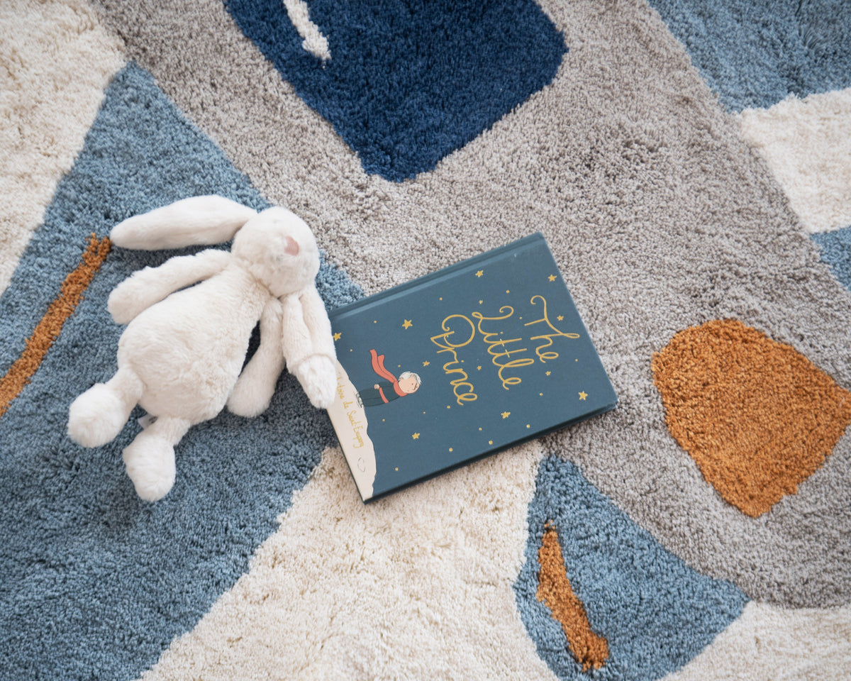 Nestig Aviator Washable Organic Cotton Kids Rug