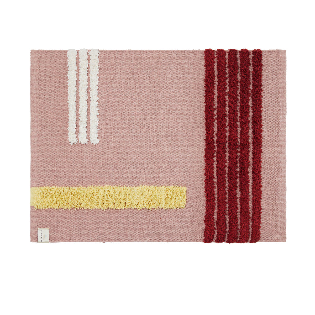 Quiet Town Reyes Rose Cotton Bath Rug