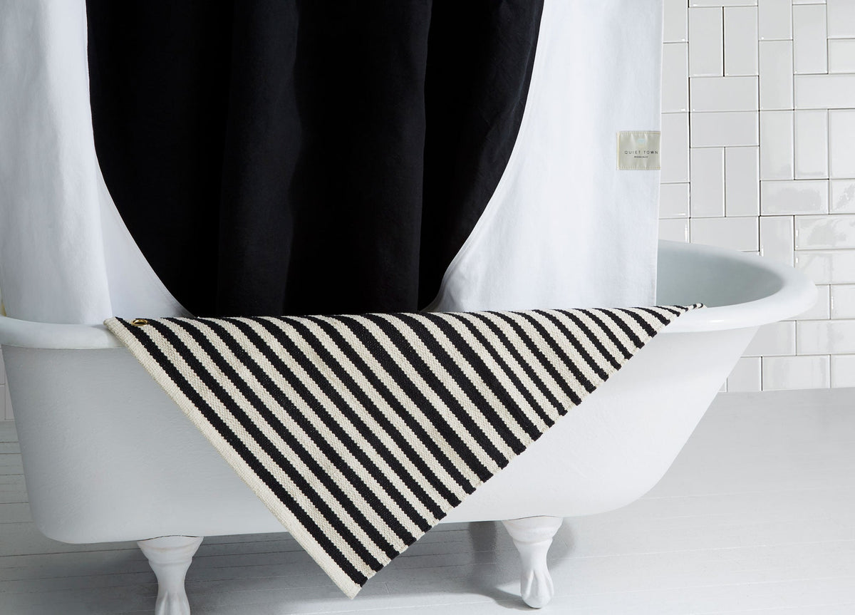 Quiet Town Ojai Night Ride Cotton Bath Rug