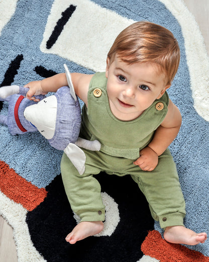 Nestig Route Washable Organic Cotton Kids Rug