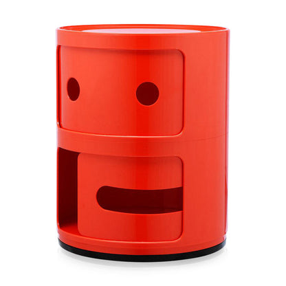 Kartell US Inc. Componibili Smile 2-Tier Storage Red