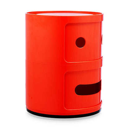Kartell US Inc. Componibili Smile 2-Tier Storage Red