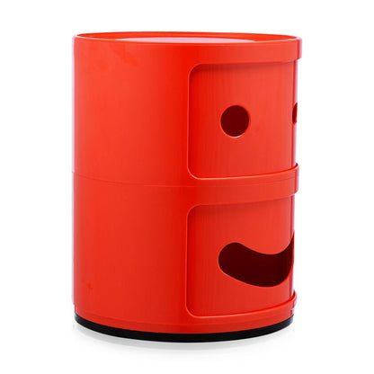 Kartell US Inc. Componibili Smile 2-Tier Storage Red