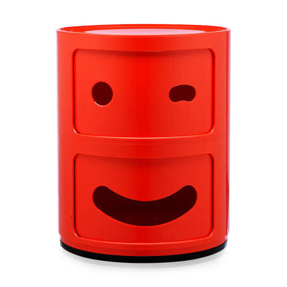 Kartell US Inc. Componibili Smile 2-Tier Storage Red