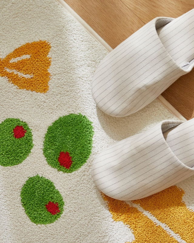 Matilda Pasta Recipe Jacquard Non-Slip Kitchen Mat 40 x 110 cm
