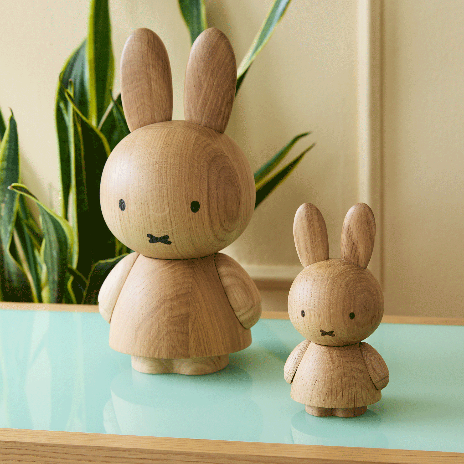 Boyhood Miffy Wood Figurine Large Oak