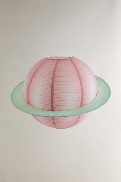Zara Home Small Planet Kids Lampshade Reddish