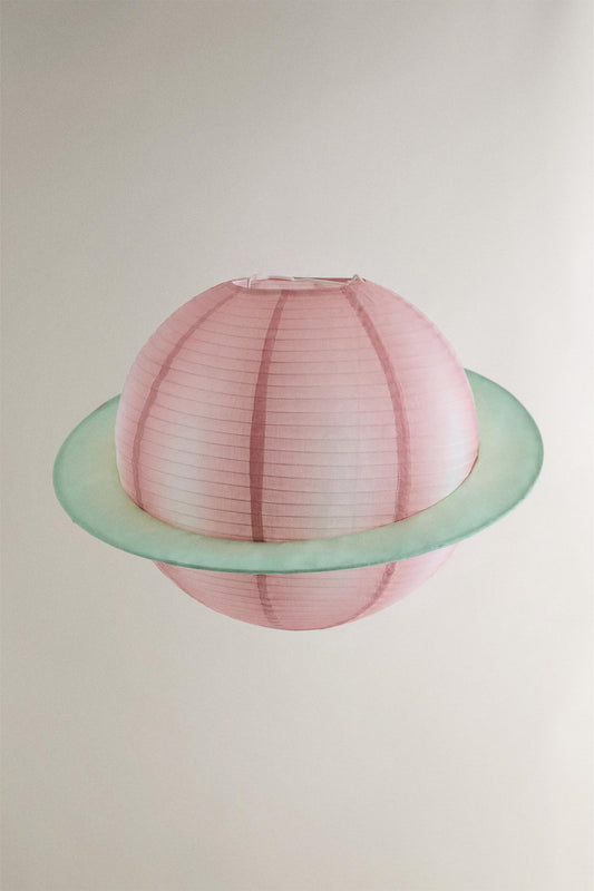 Zara Home Small Planet Kids Lampshade Reddish