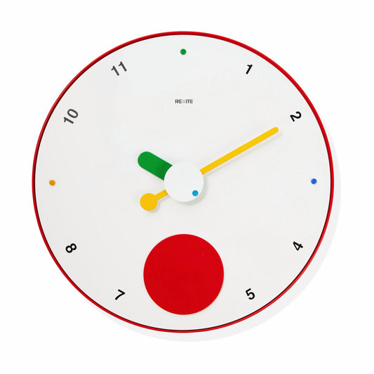 REXITE SRL Contrattempo Wall Clock White