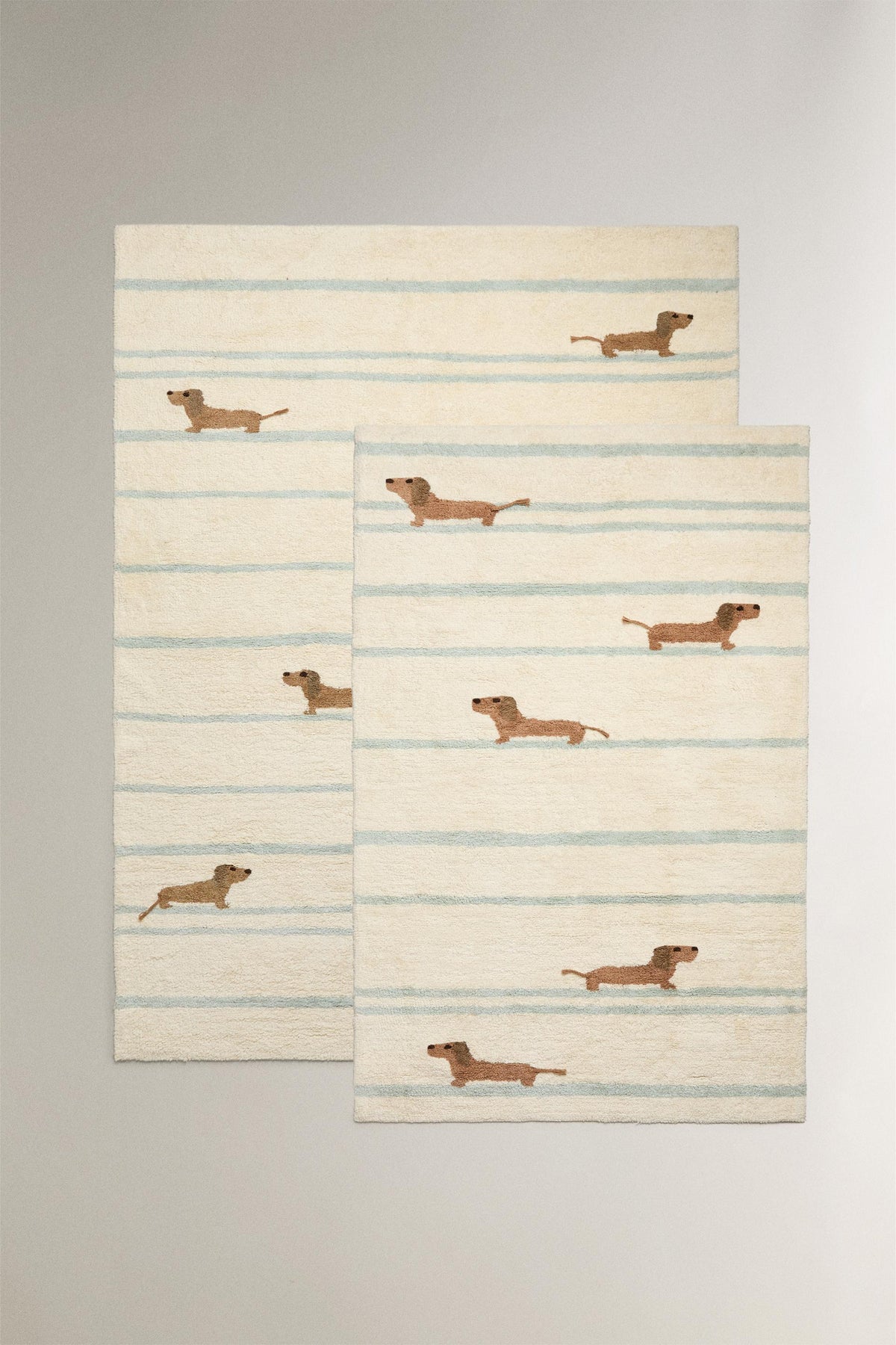 Zara Home Kids' Cotton Dog Area Rug