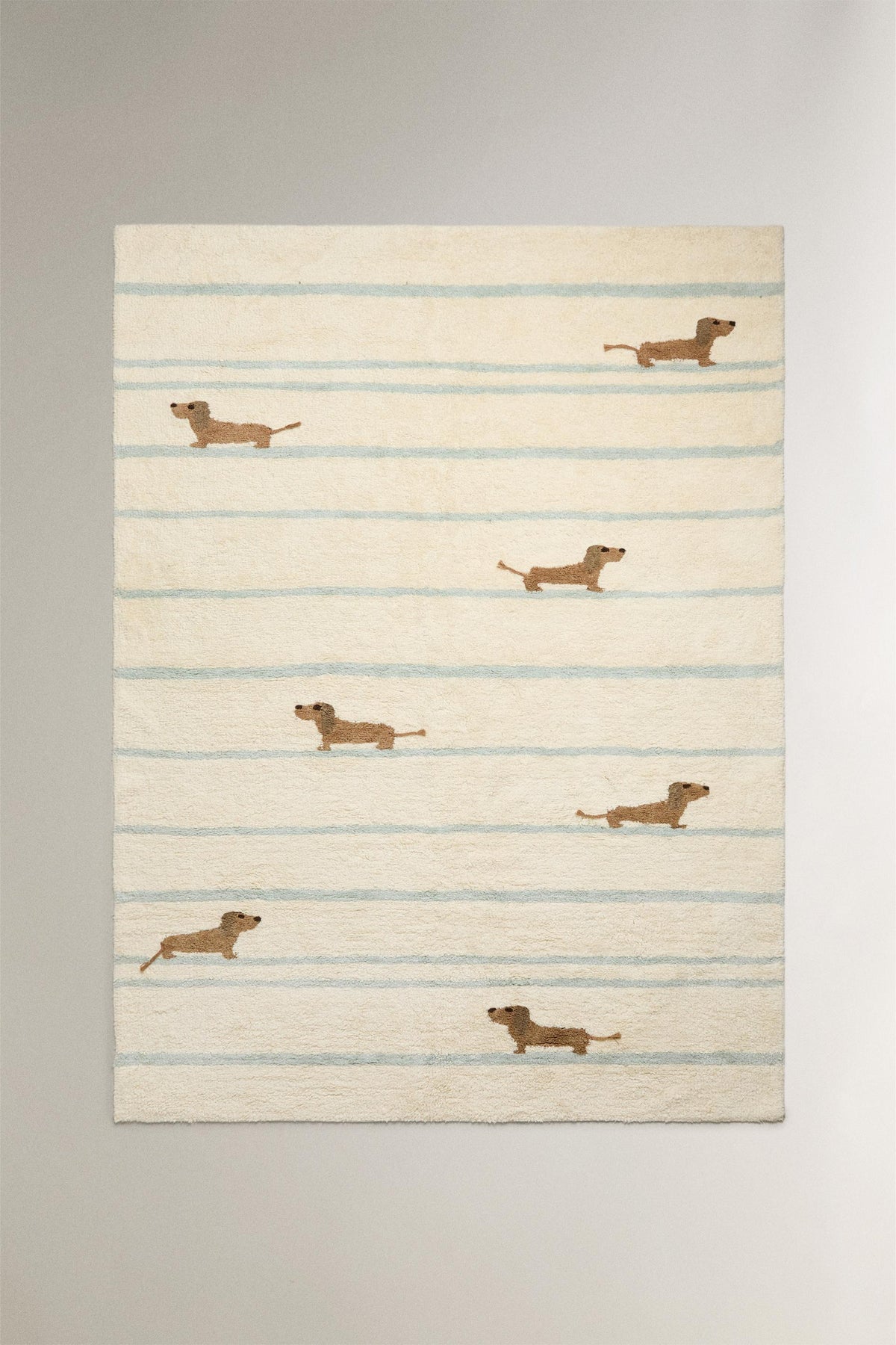 Zara Home Kids' Cotton Dog Area Rug