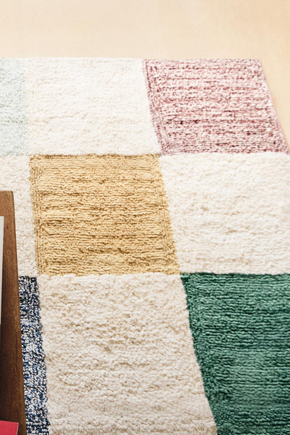 Zara Home Kids' Cotton Patchwork Area Rug