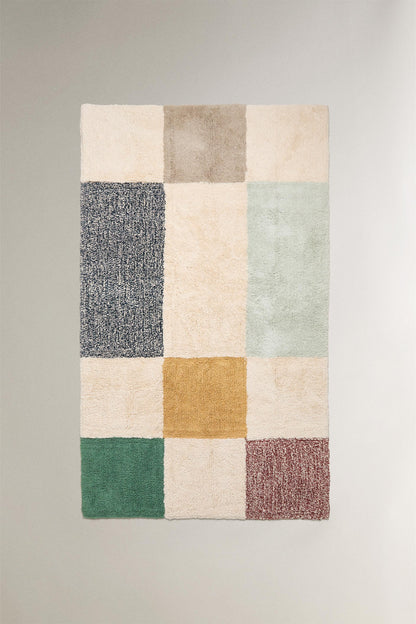 Zara Home Kids' Cotton Patchwork Area Rug