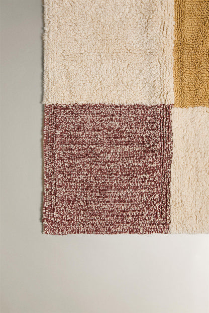 Zara Home Kids' Cotton Patchwork Area Rug