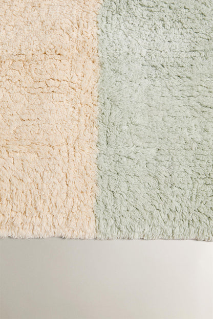 Zara Home Kids' Cotton Patchwork Area Rug