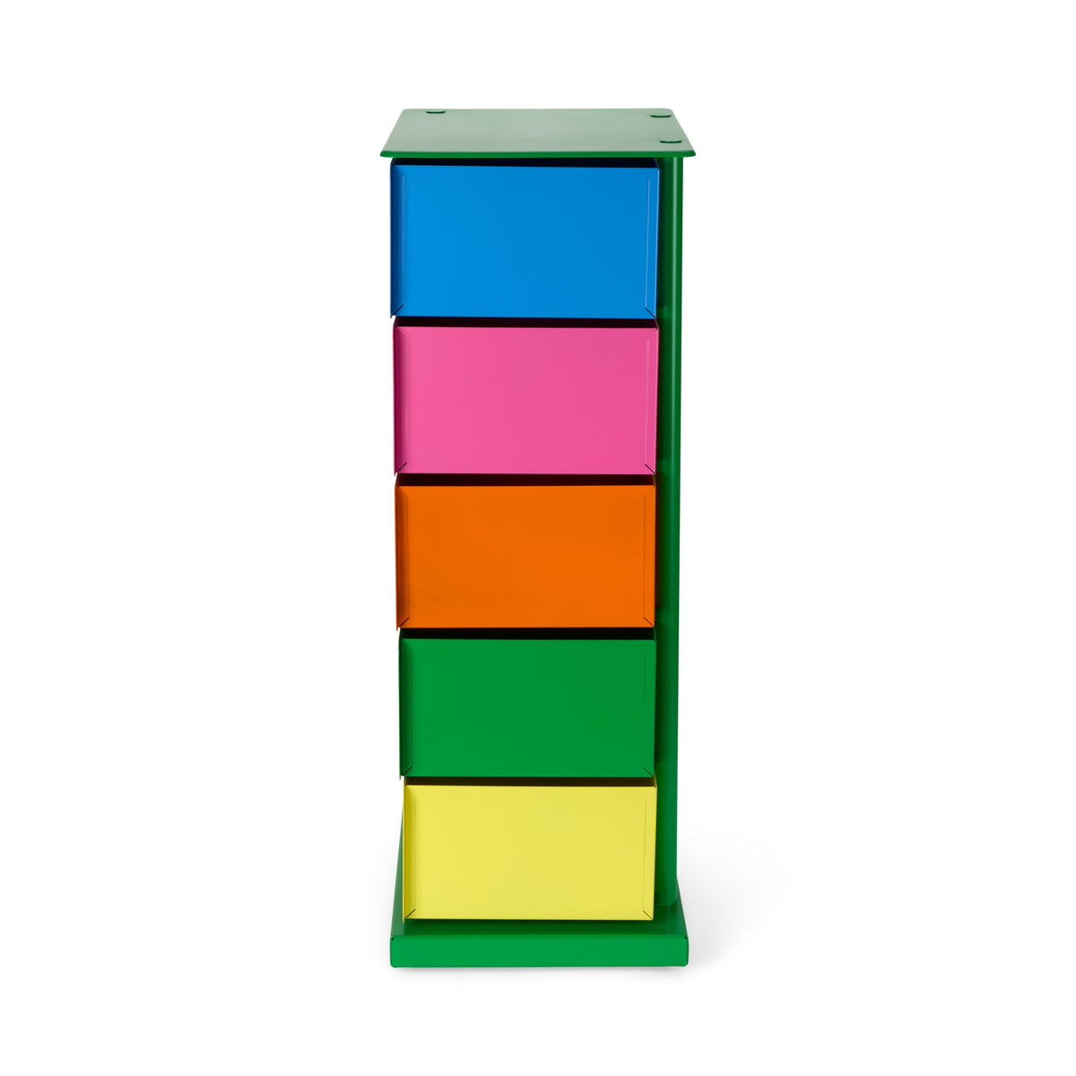 PARIS8 SRLS 5-Drawer Pivot Cabinet Neon