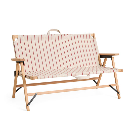HAY Outdoor Market Jasper Morrison Folding Sofa Beige/Red
