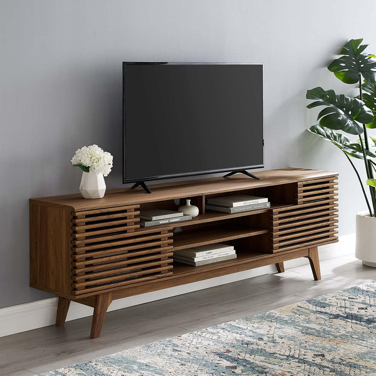 Modway Render Low Profile Media Console TV Stand