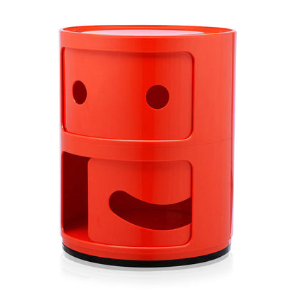 Kartell US Inc. Componibili Smile 2-Tier Storage Red