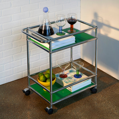 USM Haller Bar Cart Green