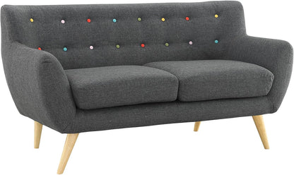 Remark Mid-Century Modern Loveseat