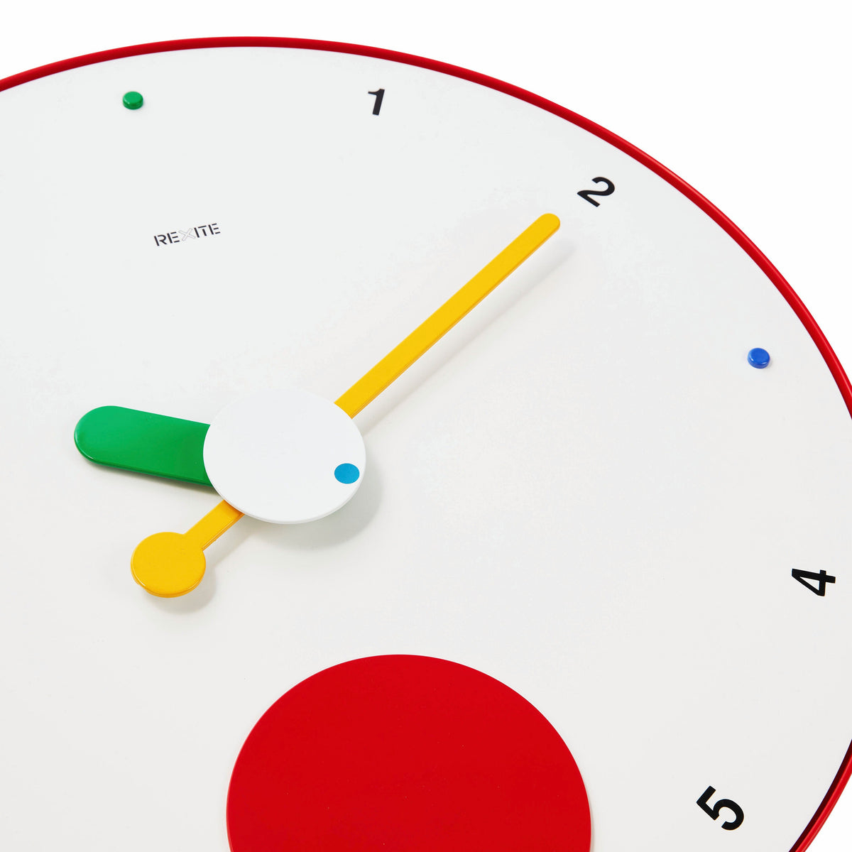 REXITE SRL Contrattempo Wall Clock White