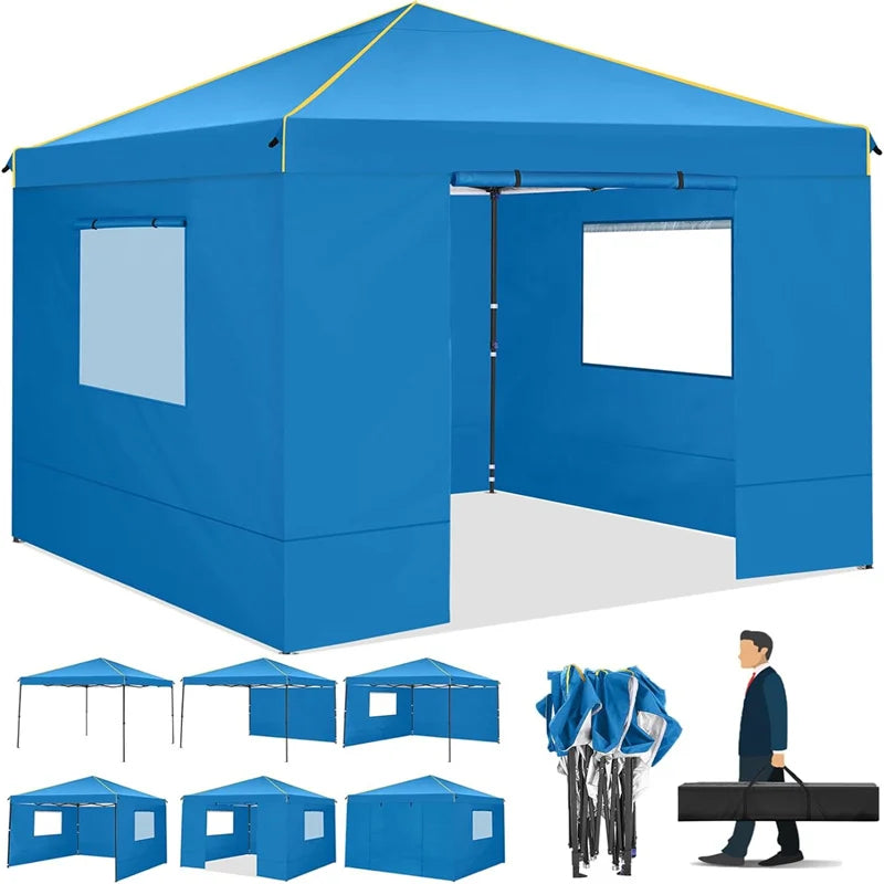 Pop Up Canopy Tent With Sidewalls 3x3 m