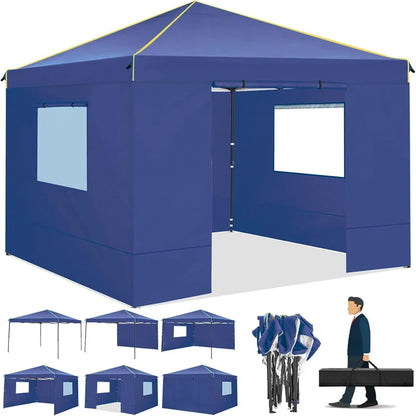 Pop Up Canopy Tent With Sidewalls 3x3 m