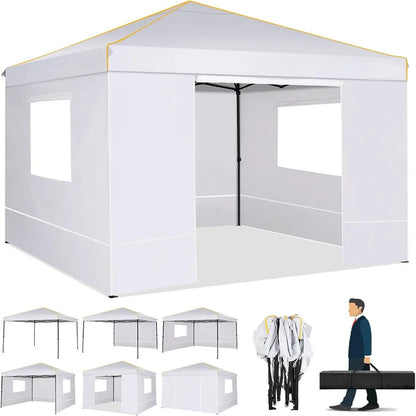 Pop Up Canopy Tent With Sidewalls 3x3 m