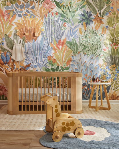 Nestig Bloom Washable Organic Cotton Kids Rug