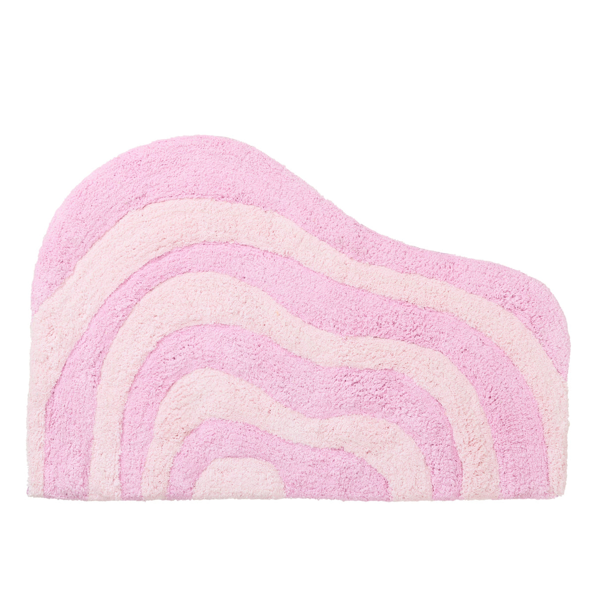 Quiet Town Lost Coast Candy Hand-Woven Cotton Bath Rug