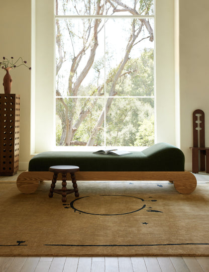 Lulu and Georgia Pikku Round Foot Stool