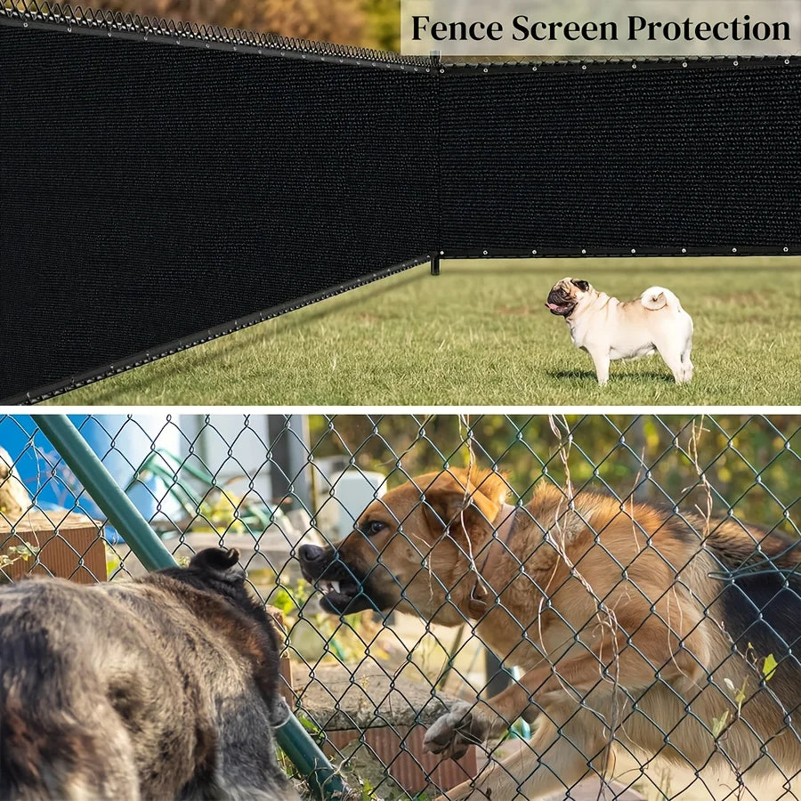 Heavy Duty Outdoor Fence Privacy Screen Mesh Barrier