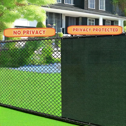Heavy Duty Outdoor Fence Privacy Screen Mesh Barrier