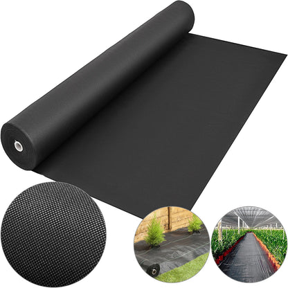Landscape Fabric Heavy Duty Woven Weed Barrier Ground Cover 1.8x91.4m