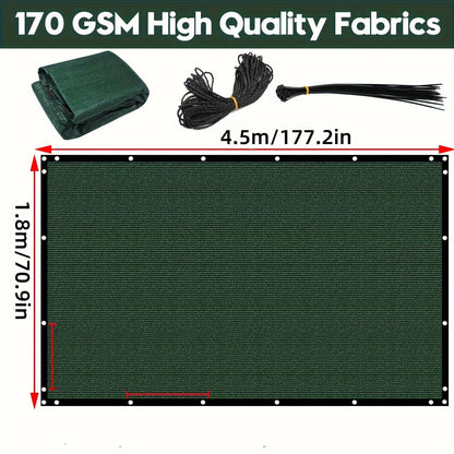 Heavy Duty Outdoor Fence Privacy Screen Mesh Barrier