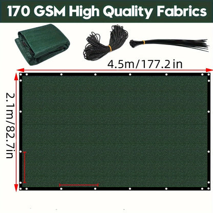 Heavy Duty Outdoor Fence Privacy Screen Mesh Barrier