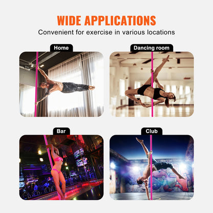 Adjustable Spinning Fitness Dancing Pole HM-594