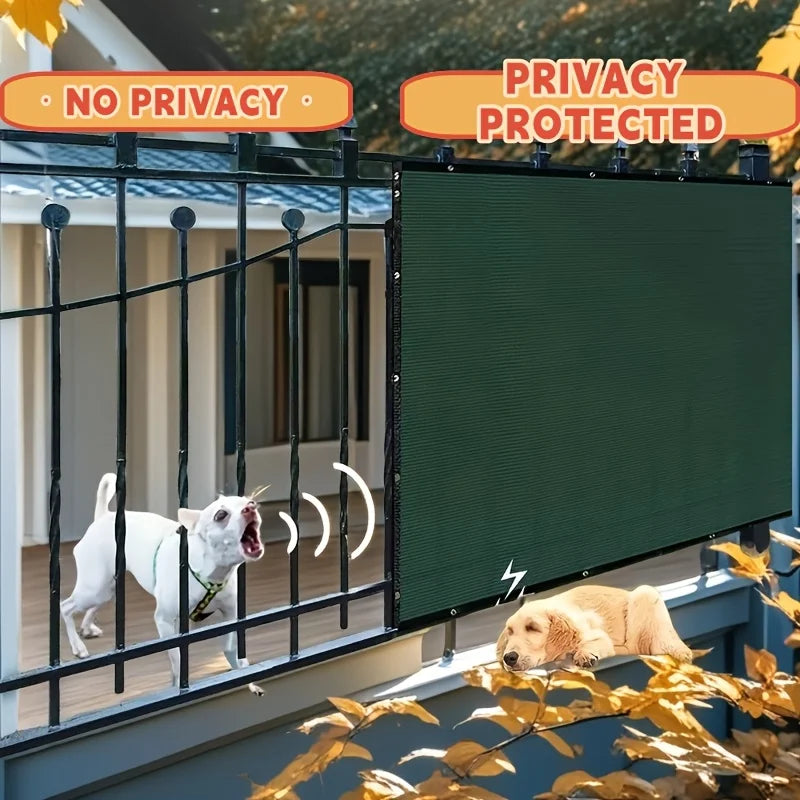 Heavy Duty Outdoor Fence Privacy Screen Mesh Barrier