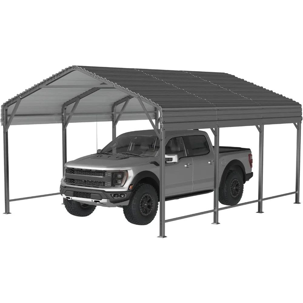 Heavy Duty Galvanized Metal Carport 3.0x4.6 m