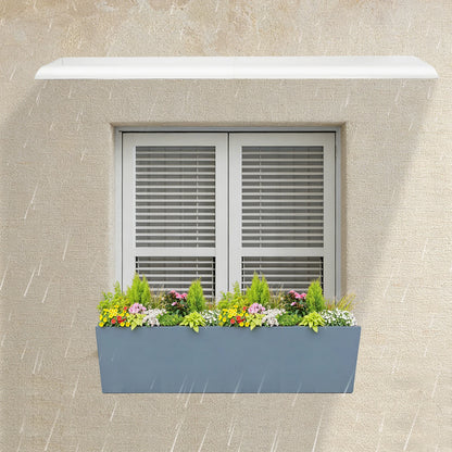 Clear Rain Shelter Front Door Canopy Window Awning