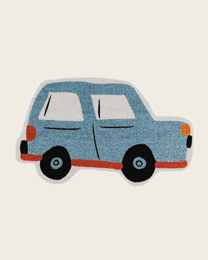 Nestig Route Washable Organic Cotton Kids Rug