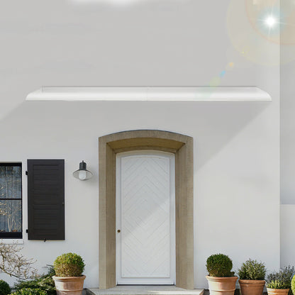 Clear Rain Shelter Front Door Canopy Window Awning