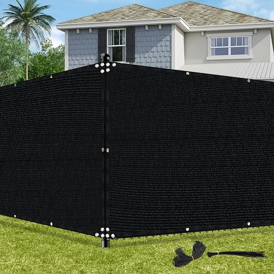 Heavy Duty Outdoor Fence Privacy Screen Mesh Barrier