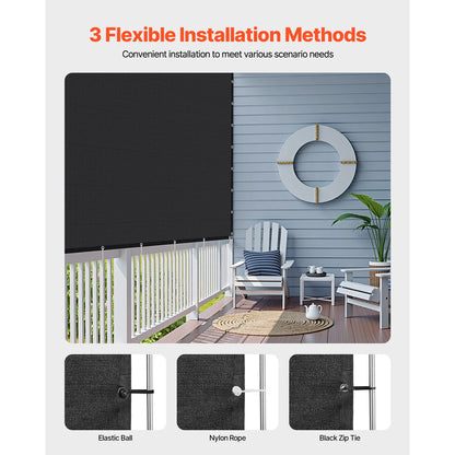 Sun Shade Cloth HDPE Pergola Canopy Privacy Screen
