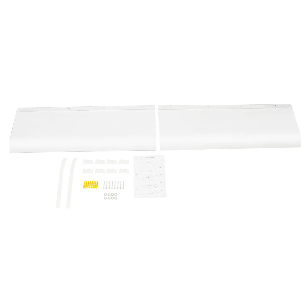 Clear Rain Shelter Front Door Canopy Window Awning