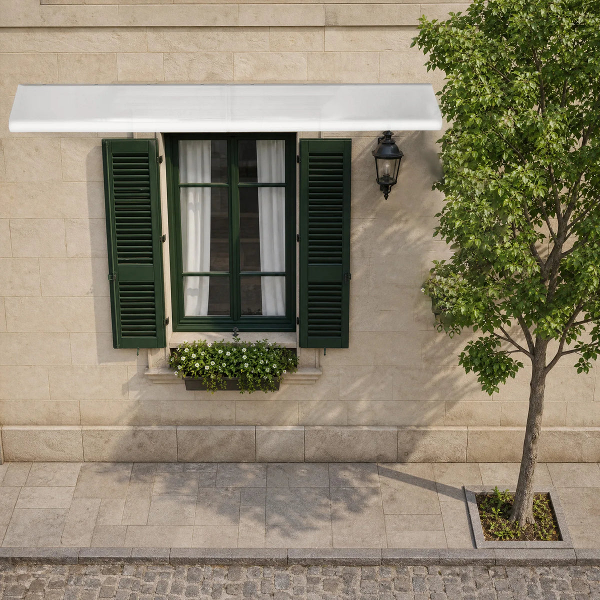 Clear Rain Shelter Front Door Canopy Window Awning