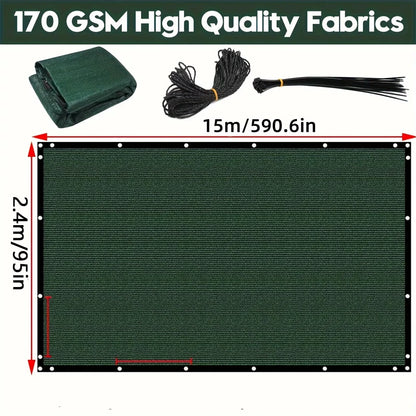 Heavy Duty Outdoor Fence Privacy Screen Mesh Barrier