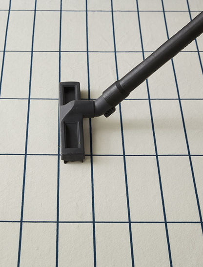 Brick Check Mosaic Tile Microfiber Area Rug